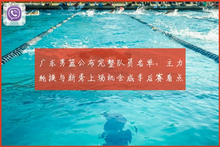 广东男篮公布完整队员名单，主力轮换与新秀上场机会成季后赛看点