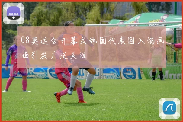 08奥运会开幕式韩国代表团入场画面引发广泛关注